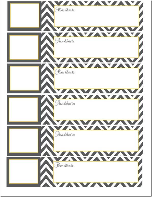 Chevron wrap around labels via 517 Creations | Labels printables free, Labels printables free ...