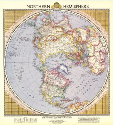 northern hemisphere map vintage national geographic maps northern hemisphere map vintage national geographic maps