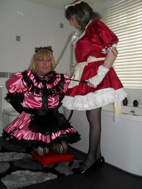 Daddy chubby sissy maid