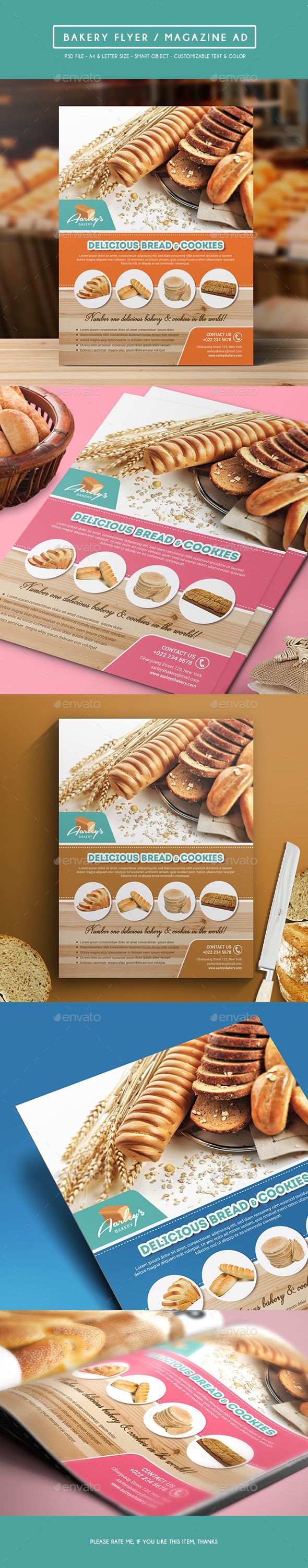bakery flyer