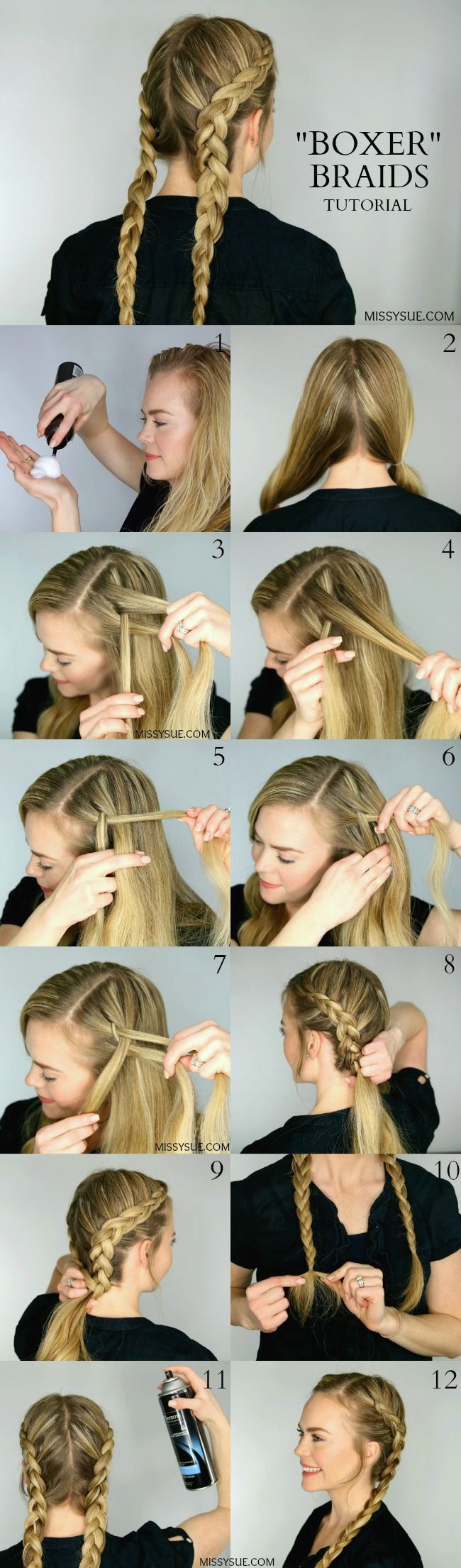 Boxer braids are everything. They are currently the “it” hairstyle and blowing up on Instagram. If you haven’t mastered them yet then now is your chance! This hairstyle is quick and easy and not only perfect for every day but an awesome heat-less style and great…