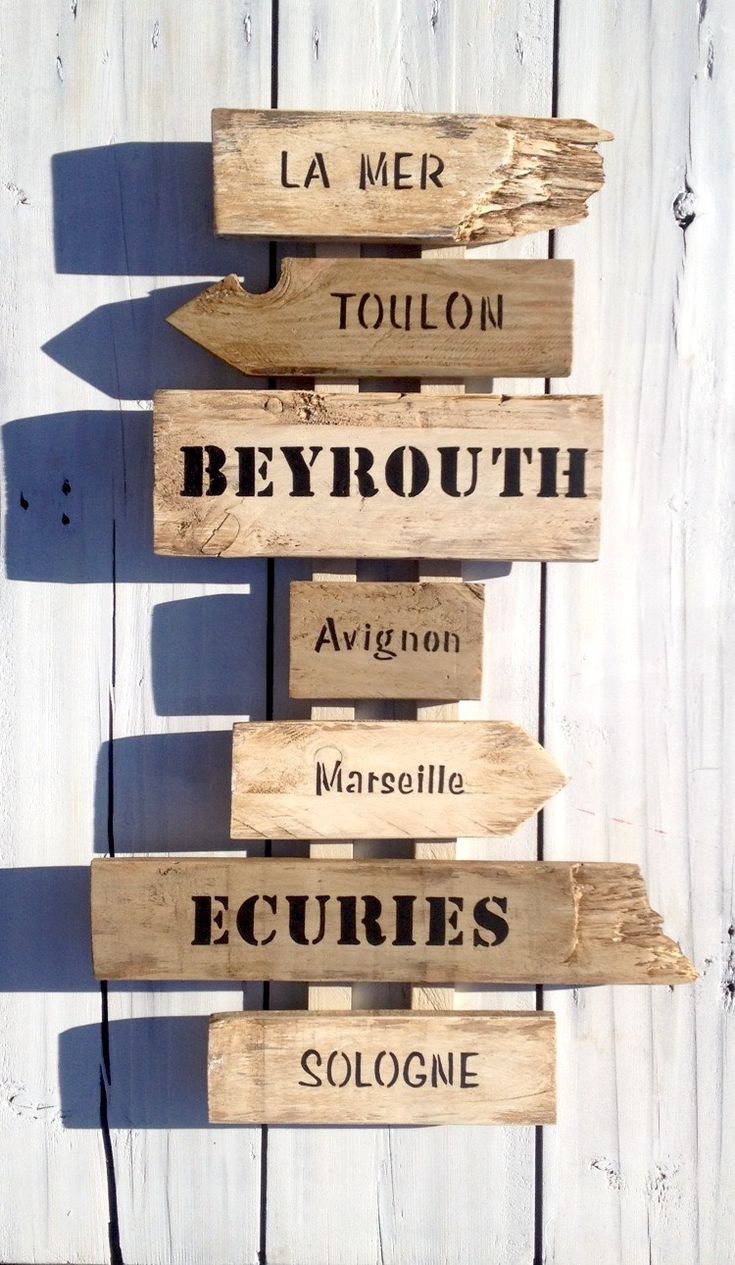 Panneau en bois décoration murale personnalisable