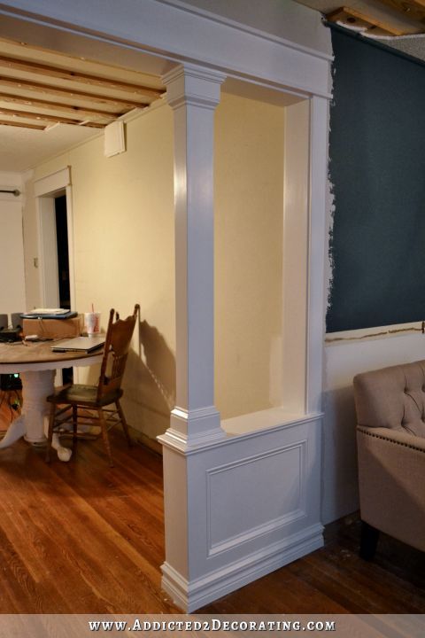 Pony Walls With Columns Finished For My House Pinterest Pony Walls With Columns Finished For My House Pinterest Wall And Room
