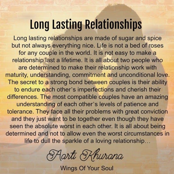 Quotes About Lasting Relationships Long Lasting Relationships: Sugar, Spice, and Everything Nice