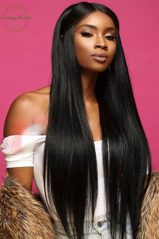 Ebony long hair favorite shared
