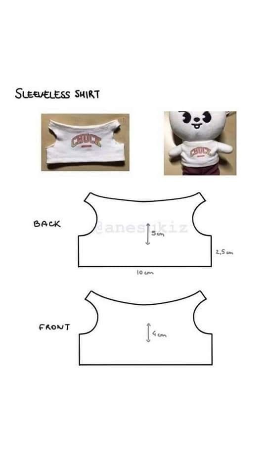 Playera Skzoo Patr n De Felpa Patrones De Ropa De Mu eca Manualidades playera-skzoo-patr-n-de-felpa-patrones-de-ropa-de-mu-eca-manualidades