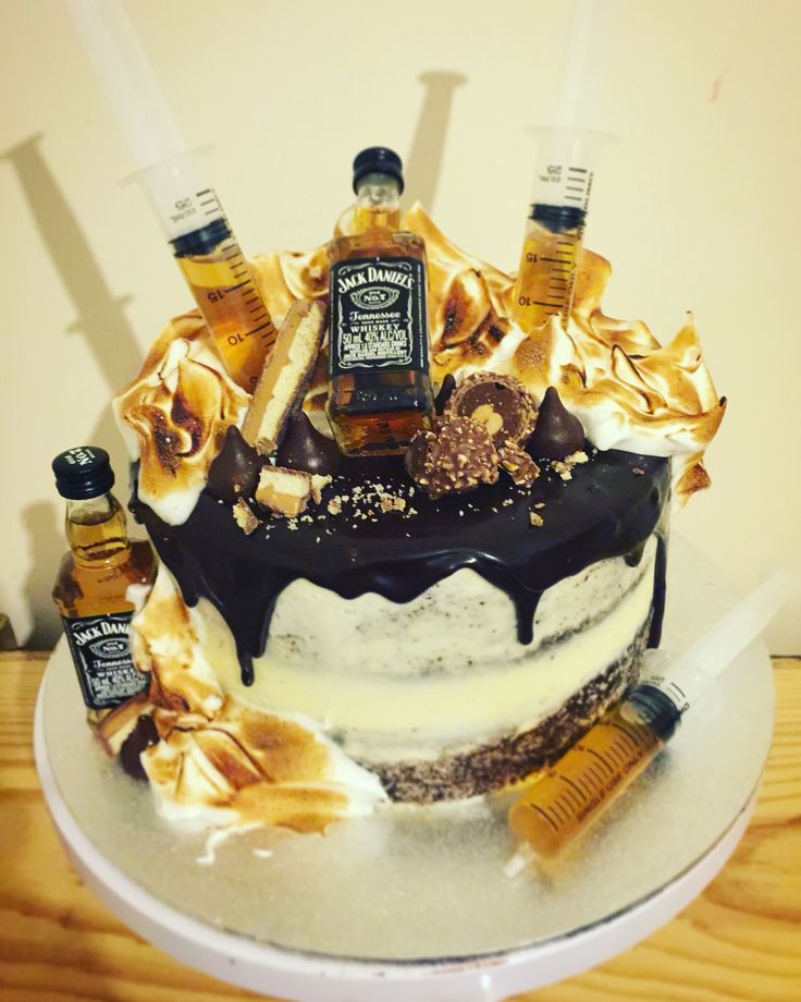 Alcohol Chocolate Drip Cakes Alcohol Chocolate Drip Cakes