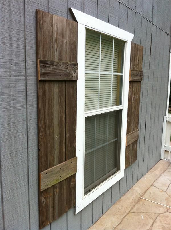 Could I Make Simple Pallet Wood Shutters With The Least Amount Of Work Diy Shutters For Interior Or Exterior Maybe For The Greenhouse To Make It Look Could I Make Simple Pallet Wood Shutters With The Least Amount Of Work Diy Shutters For Interior Or Exterior Maybe For The Greenhouse To Make It Look