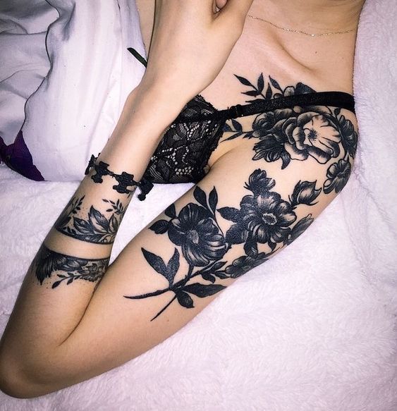 Absolut umwerfende, einzigartige Tattoo-Ideen für Frauen, die extrem ... #absol...