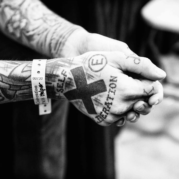 Straight Edge Hand Tattoos | www.pixshark.com - Images ...