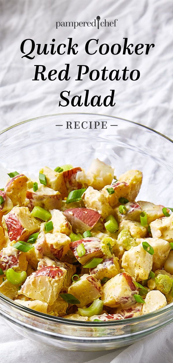 Quick Cooker Red Potato Salad Quick Cooker Red Potato Salad
