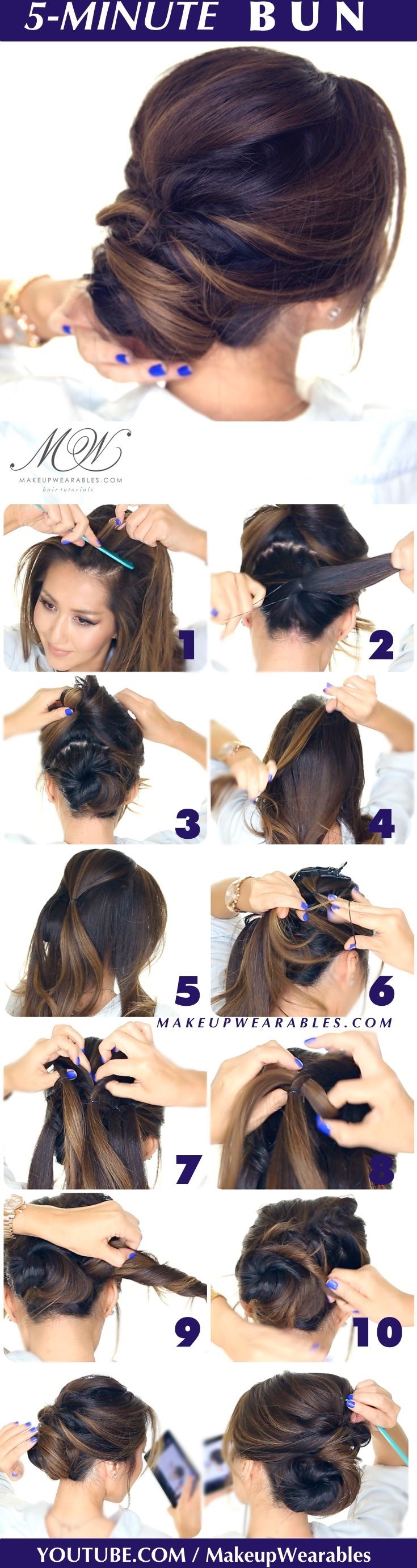 10 Chignons Magnifiques à Faire Chez Soi