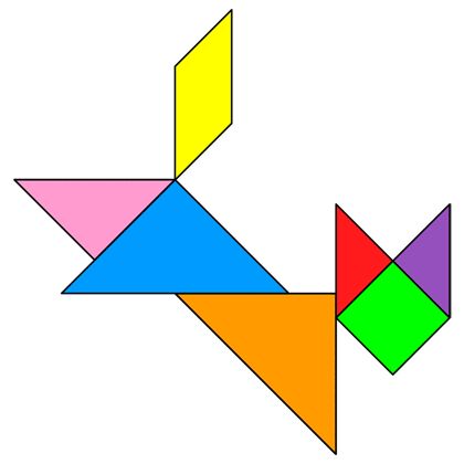 tangram cat jumping tangram solution providing teachers and pupils with tangram puzzle activities