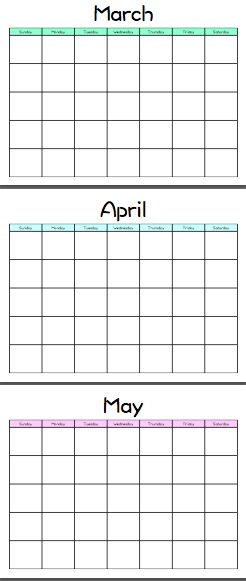 fun calendar templates 2015