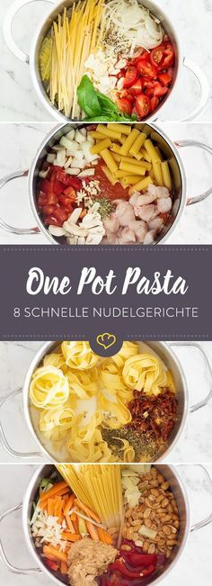 Schneller Genuss: 8 Rezeptideen für One Pot Pasta