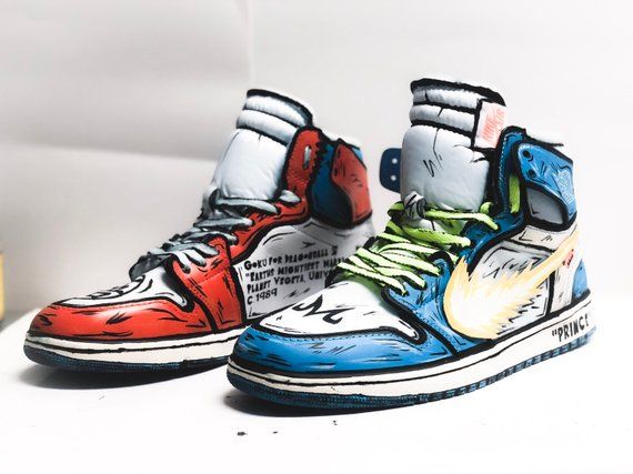 Air Jordan 1 Goku Custom sneaker from 