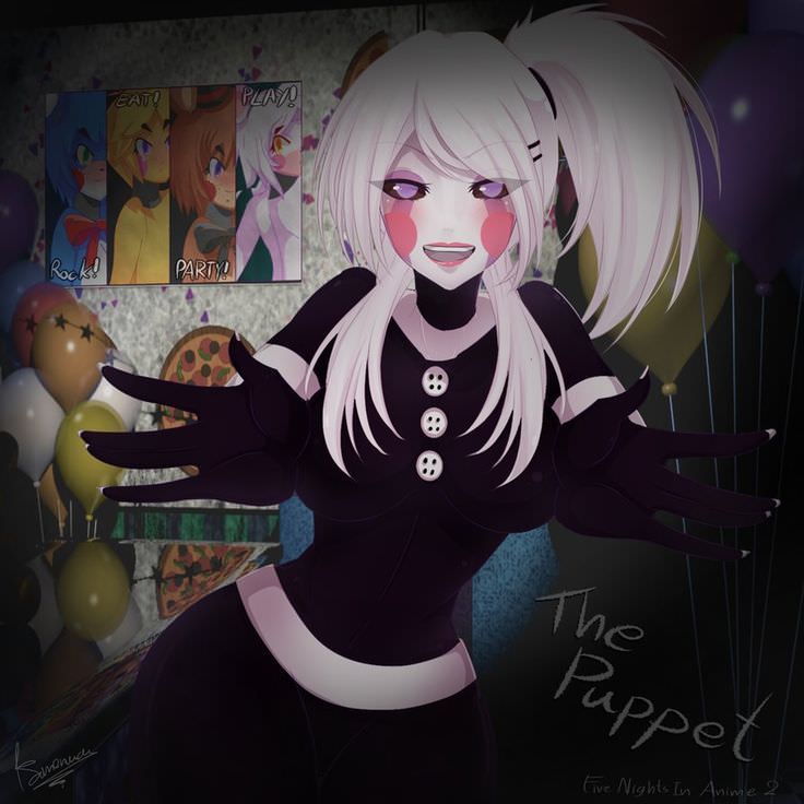 Five nights in anime puppet