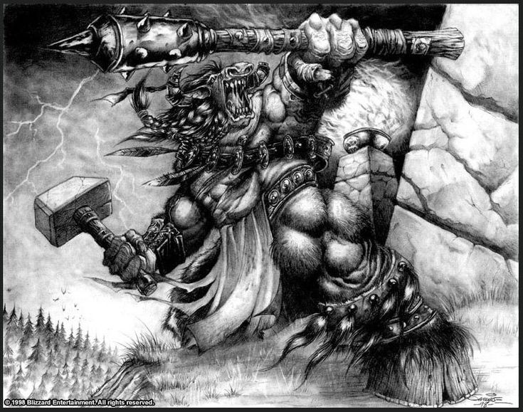 Warcraft - OG Tauren Warrior by SamwiseDidier on DeviantArt | Tauren  warrior, Tauren, Warcraft