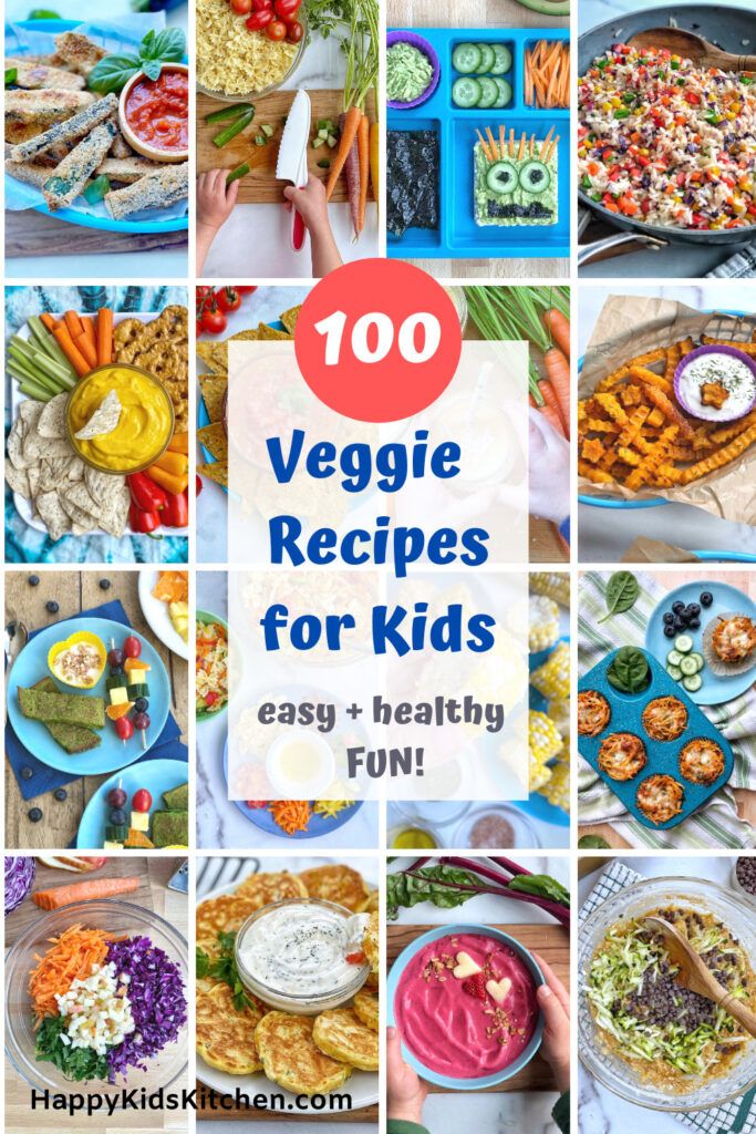 The Best Veggie Recipes for Kids! Toddler friendly and great for the