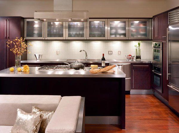 16 Metal Kitchen Cabinet Ideas Glass Cabinets Contemporary Design Small Modern Kitchens - Glass Kitchen Cupboard Ideas 16 Metal Kitchen Cabinet Ideas Glass Cabinets Contemporary Design Small Modern Kitchens - Glass Kitchen Cupboard Ideas