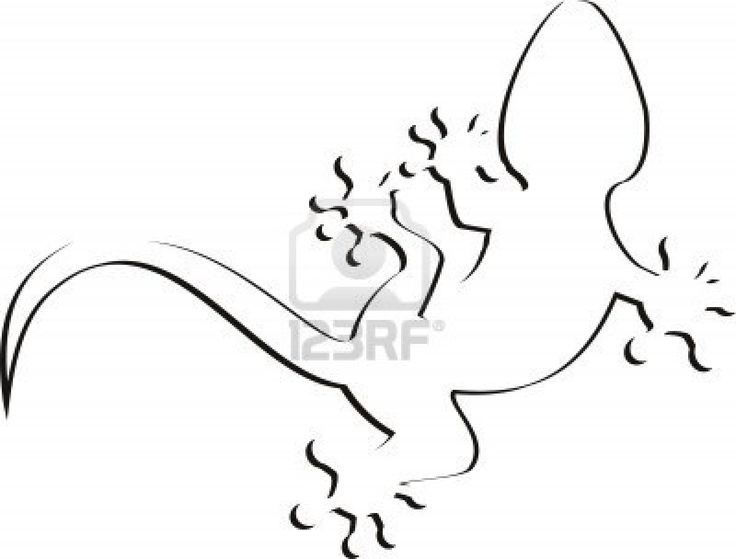 pics photos pin lizard outline tattoo on pinterest