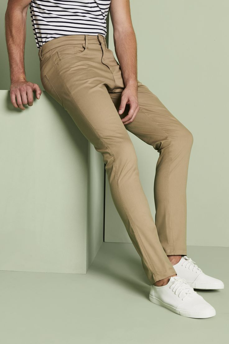 Cock up trouser leg nude