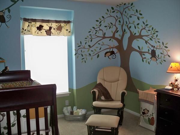 Tree Monkey Nursery Blue Future Pinterest Tree Monkey Nursery Blue Future Pinterest And Baby