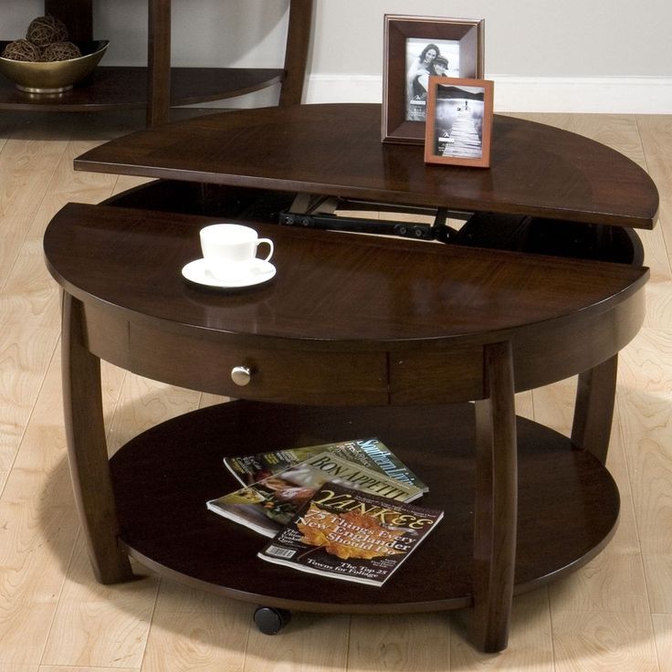 43 Adorable Coffee Table Designs Ideas Roundecor Round Wood Circular Round Wood Coffee Table, Charles Taylor Traditional Coffee Table