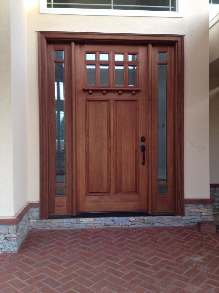 New Pella Mahogany Craftsman Entry Door 42 X 96 With 15 Tdl New Pella Mahogany Craftsman Entry Door 42 X 96 With 15 Tdl Sidelites Beveled Gl Beautiful My Projects Pinterest