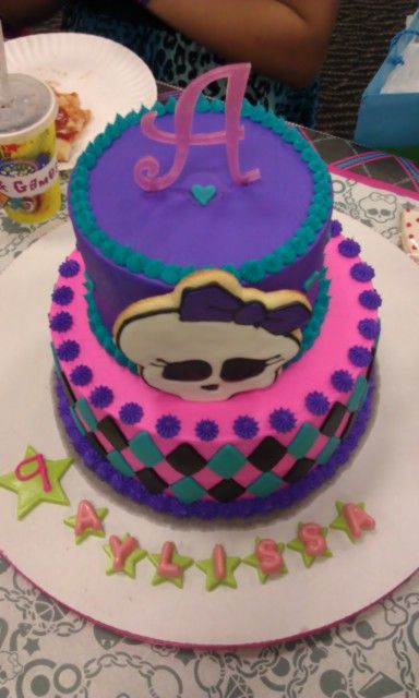 Monster High Cake Design Monster High Cake Design