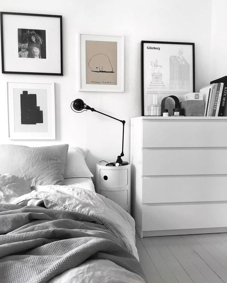 Skandinavisches Design Loft Wohnung Schlafzimmer Lampe Einrichtungsideen