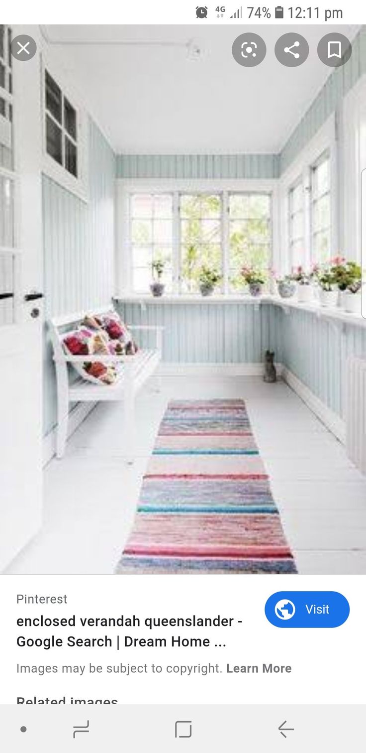 Pin By Sue Pope On Enclosed Verandah Porch Wall Front Verandah Veranda