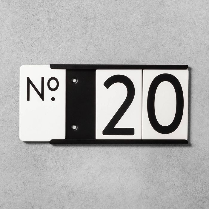 Motorcycle Sport Bike Address Sign Large House Numbers