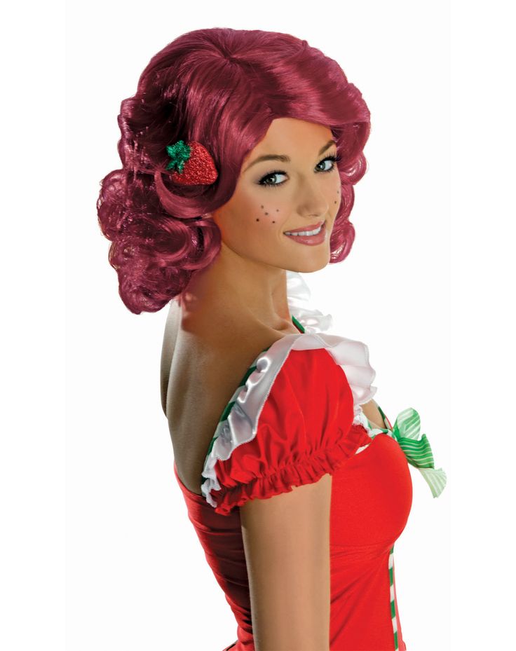 2499 create or complete your strawberry shortcake costume with this officially licensed strawberry shortcake adults red - Red Wigs For Halloween 2499 create or complete your strawberry shortcake costume with this officially licensed strawberry shortcake adults red - Red Wigs For Halloween
