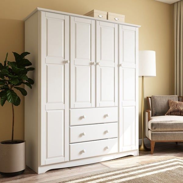4 door armoire deals