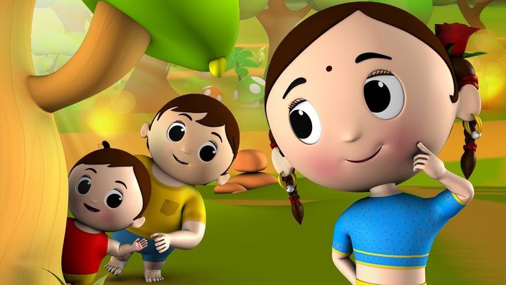 Akkad Bakkad Bambe Bo Hindi Rhymes - Hindi Animated Nursery Rhymes