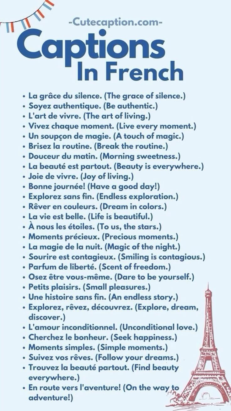 Captions In French In 2024 Classy Captions For Instagram Clever captions-in-french-in-2024-classy-captions-for-instagram-clever
