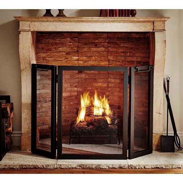 Best 25+ Industrial fireplace screens ideas on Pinterest | Industrial fireplaces and accessories DIY interior screen door and Screens for doors