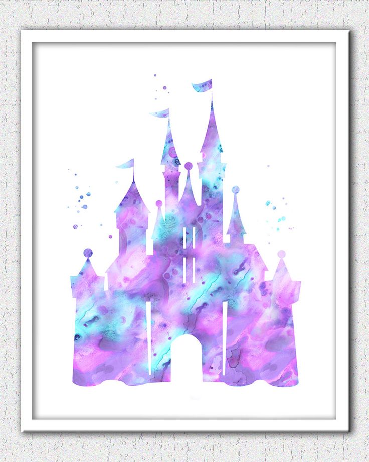 Download Cinderella castle print, Disney castle, princess castle ...