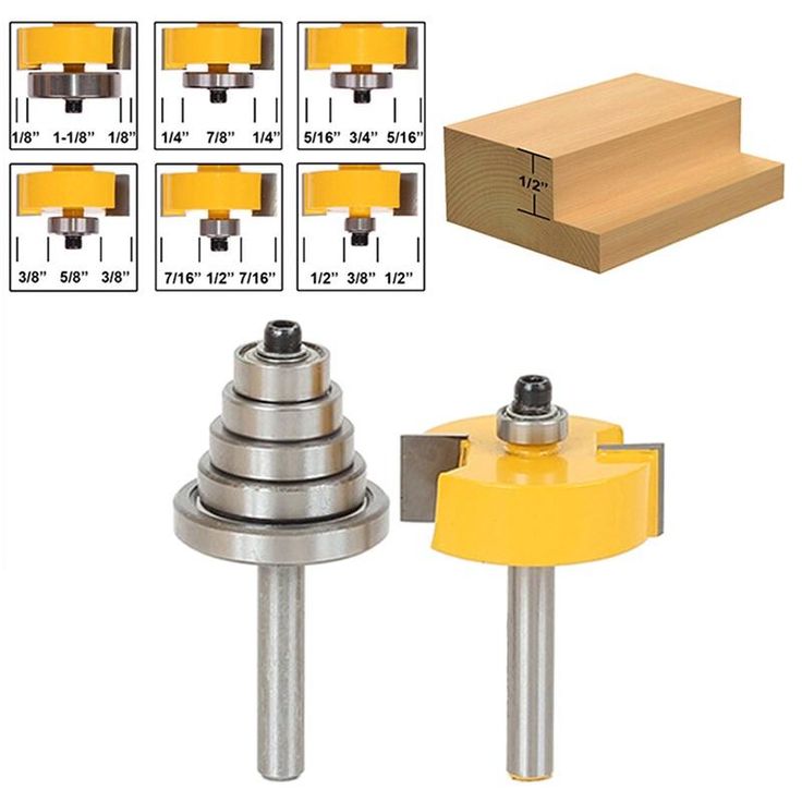 Download Rabbet Router Bit in 2020 | Router bits, Rabbet router bit, Woodworking
