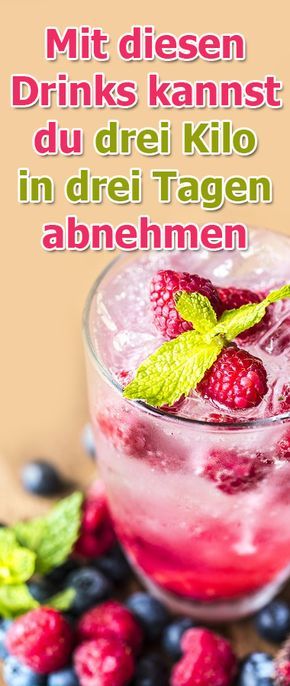 Mit diesen Drinks kannst du drei Kilo in drei Tagen abnehmen | Fem-Lifestyle
