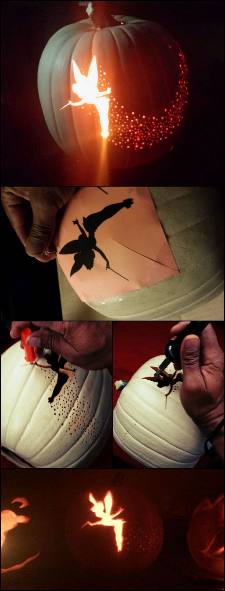 Let this Tinkerbell pumpkin carving brighten up your Halloween festivities with ...