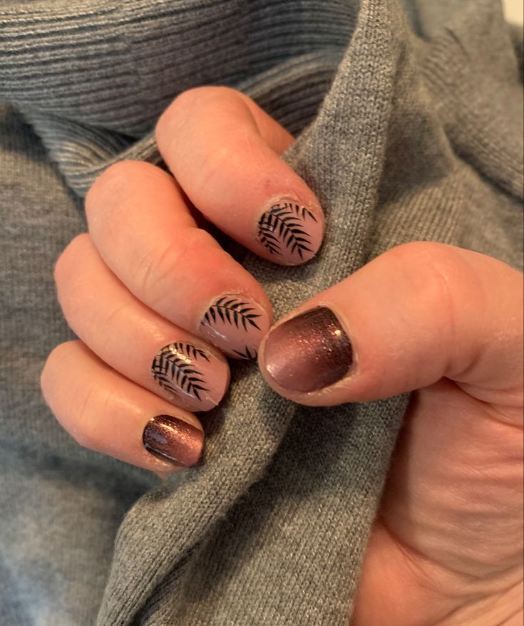 Pick Your Poison and Manchester Mauve with (layer) Palm Before The Pick Your Poison and Manchester Mauve with (layer) Palm Before The