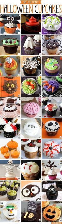 30 cutest halloween cupcakes