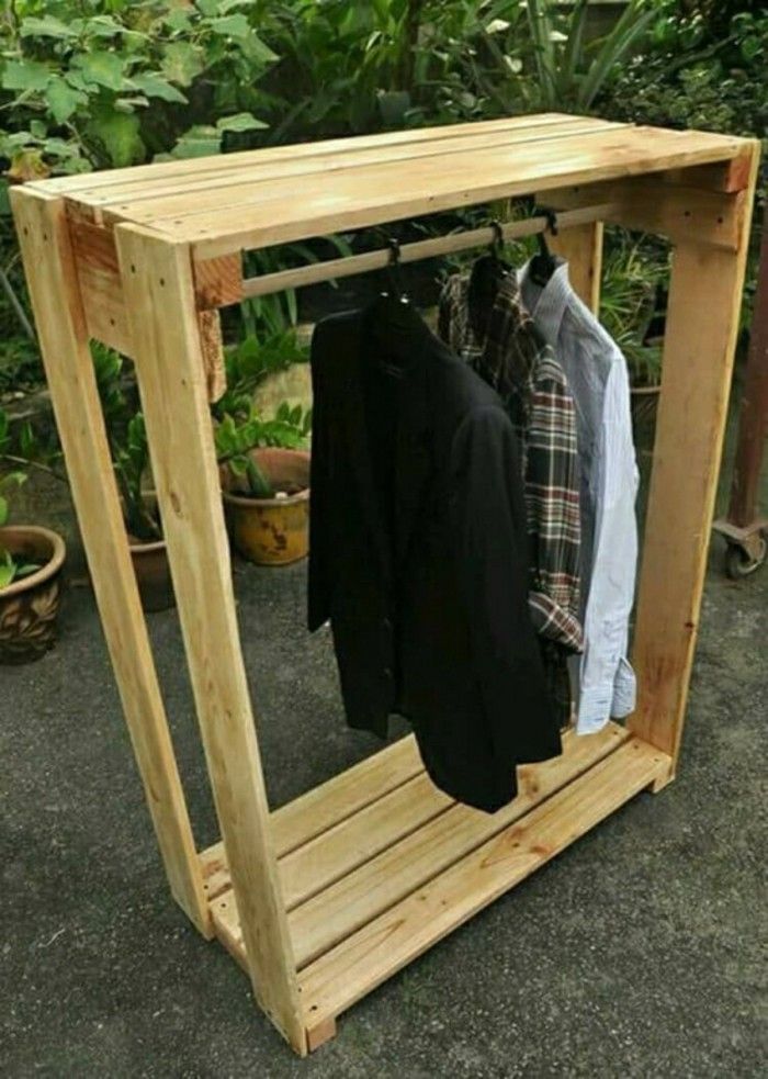 22 DIY Ideen, wie man Garderobe aus Paletten selber bauen 22 DIY Ideen, wie man Garderobe aus Paletten selber bauen