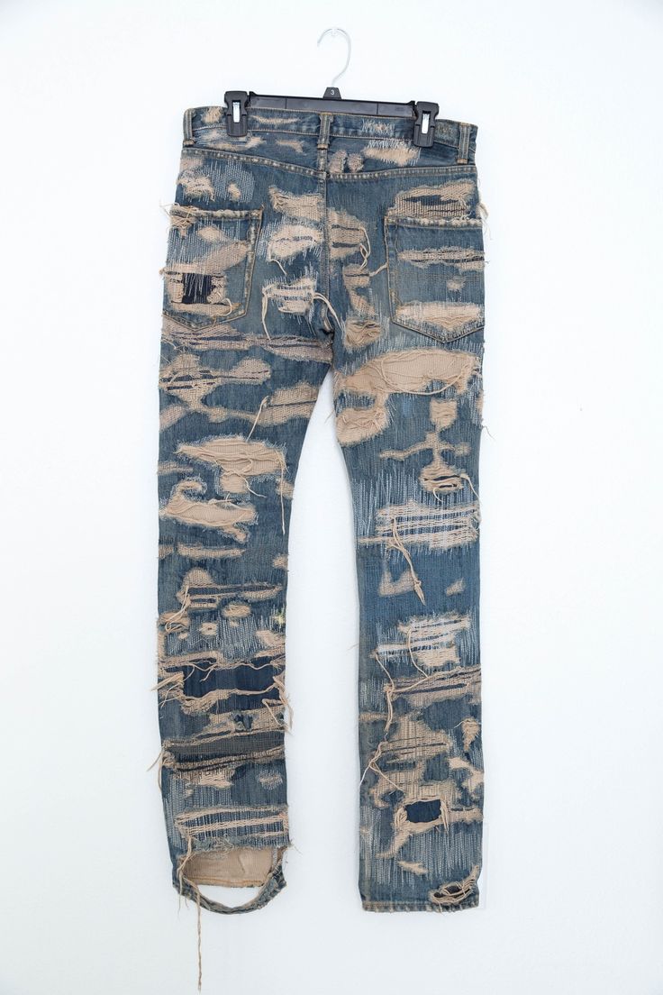 undercover arts and crafts 85 jeans size 30 2000 shirts with pants