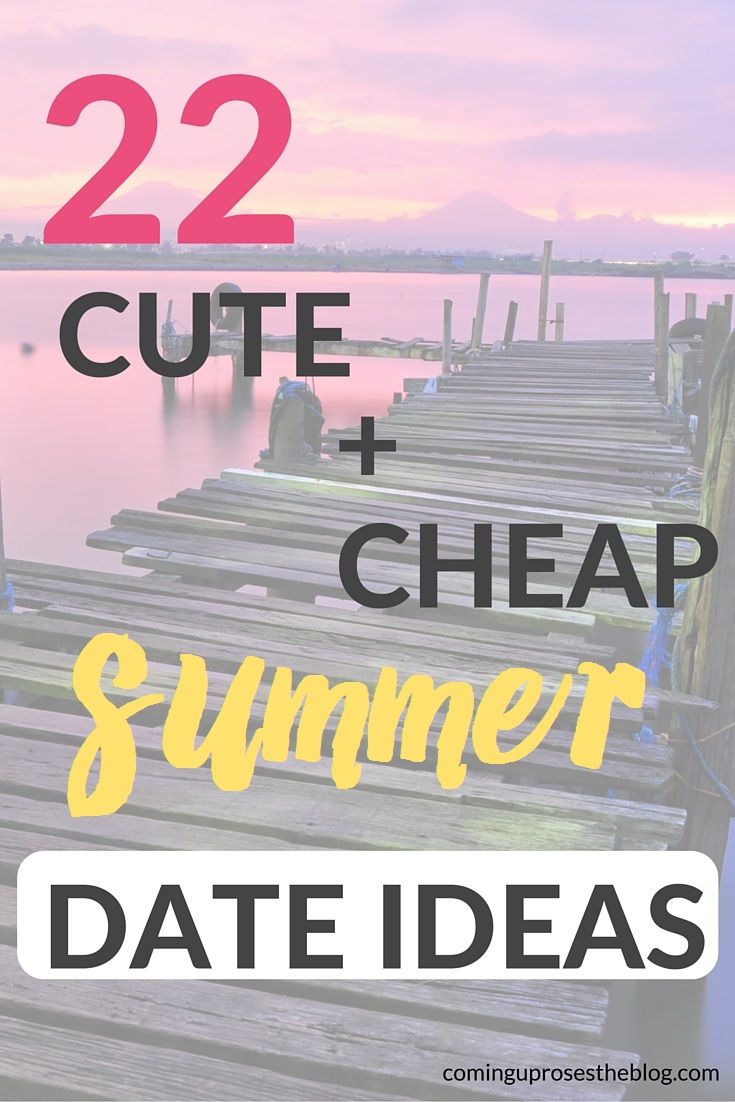 Cheap dating ideas