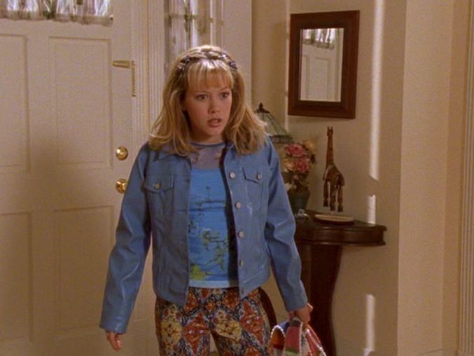 Twelve of Lizzie McGuire’s Best Outfits | Exceptional Floral Pants Lizzie