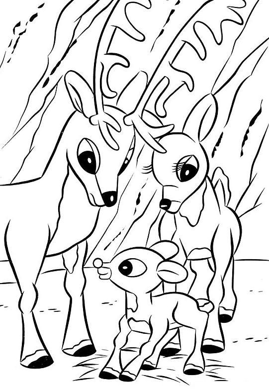20 best rudolph the red nosed reindeer coloring pages for your