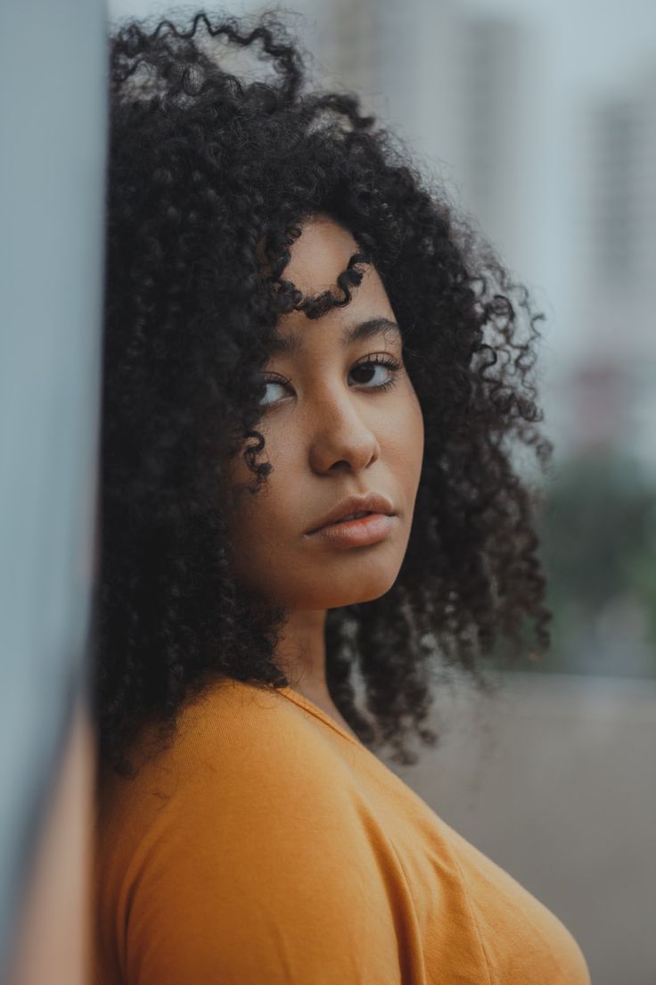 Human Hair Afro Frisur Style Woman Longhair Frisuren Afro